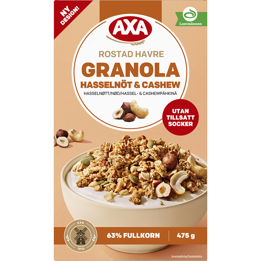 405314 104088 324518 AXA Granola Hazelnut & Cashew 475g_1_web