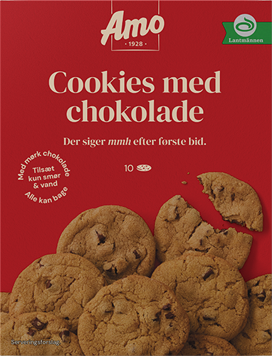 404310 103754 310148 Amo Cookies med chokolade 300g